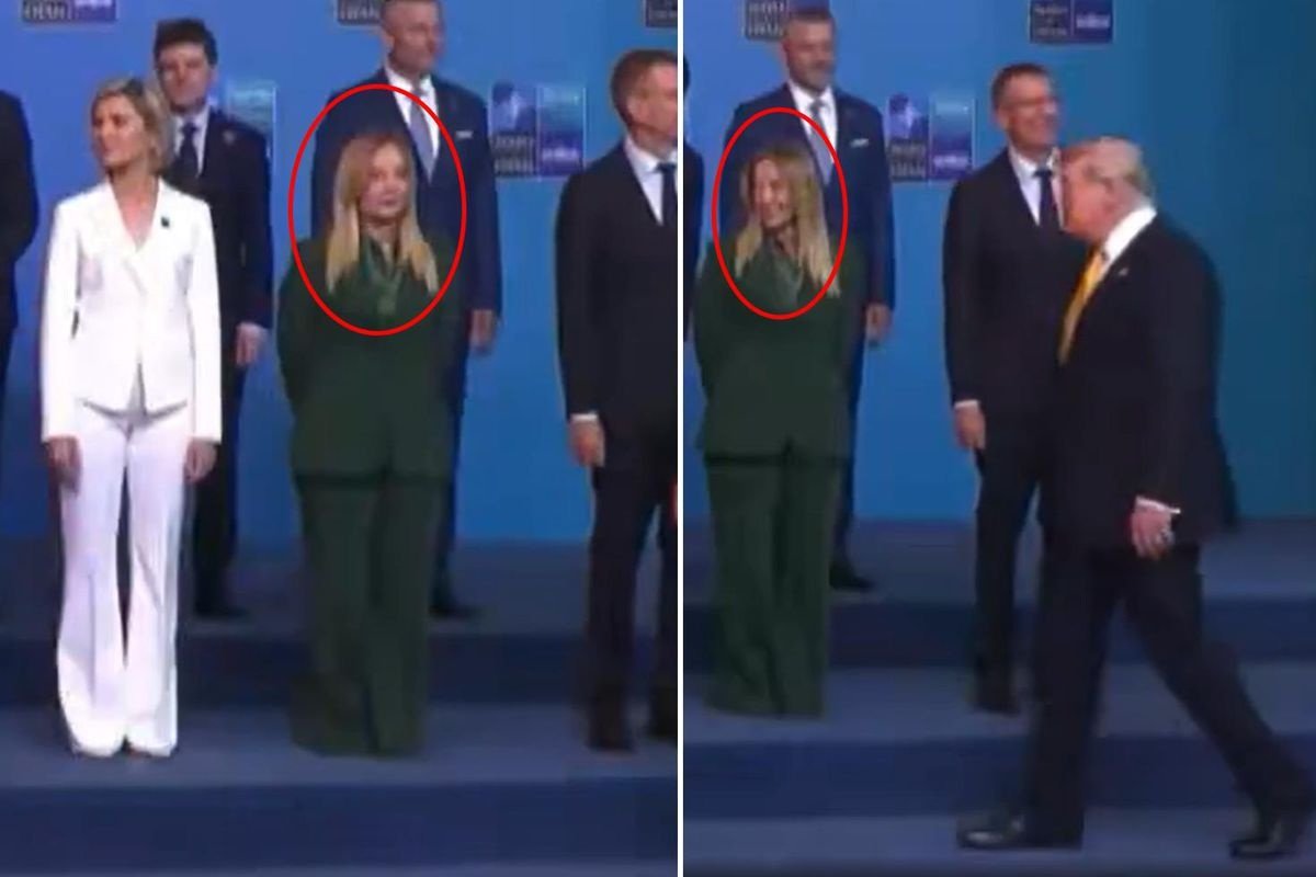 Zirvəyə damğa vuran görüntü! Meloninin hərəkətinə diqqət!