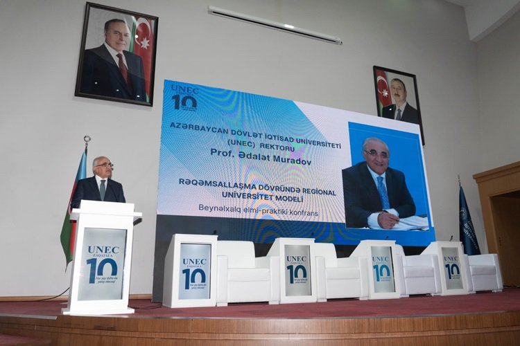 UNEC Zaqatala filialının 10 illik yubileyi və “Rəqəmsallaşma dövründə regional universitet modeli” mövzusunda beynəlxalq elmi-praktiki konfrans uğurla başa çatıb