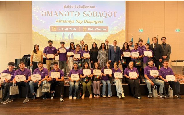 Almaniyada şəhid övladlarının “Əmanətə Sədaqət” Yay Düşərgəsi keçirilib - FOTOLAR