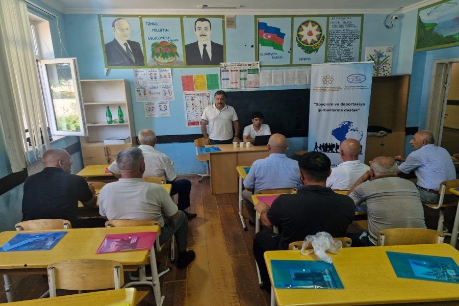 "Soyqırım və deportasiya qurbanlarına dəstək" adlı layihənin növbəti mərhələsinin icrası başa çatıb