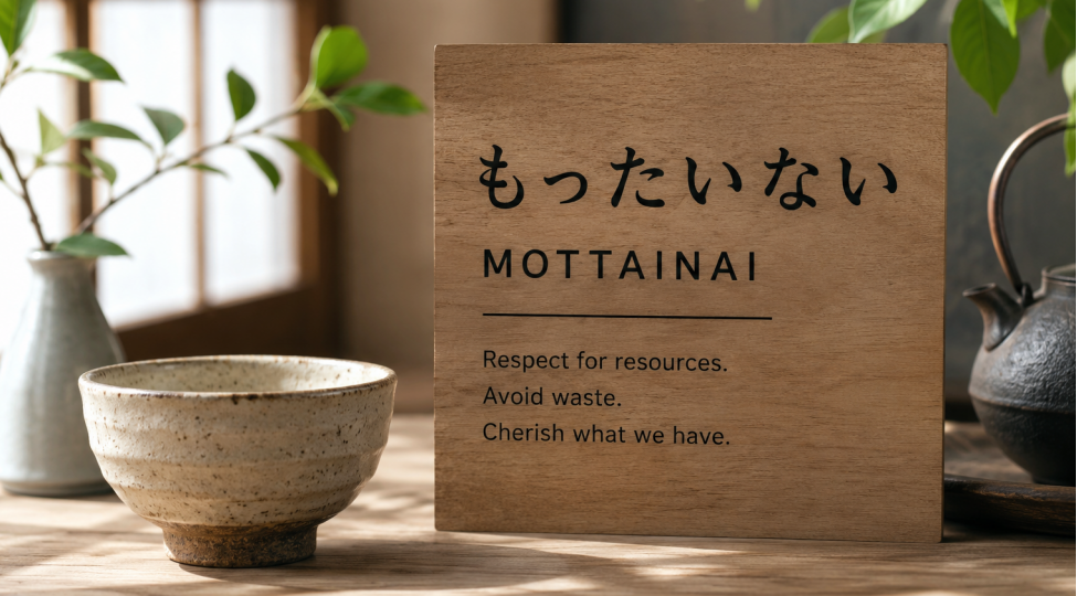 Mottainai: İstehlakdan əvvəl başlayan ekologiya