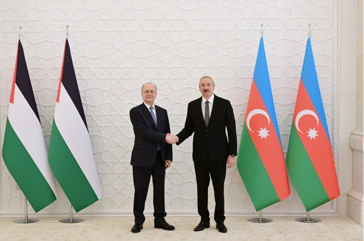 İlham Əliyev Fələstinin Baş nazirini qəbul etdi – FOTO