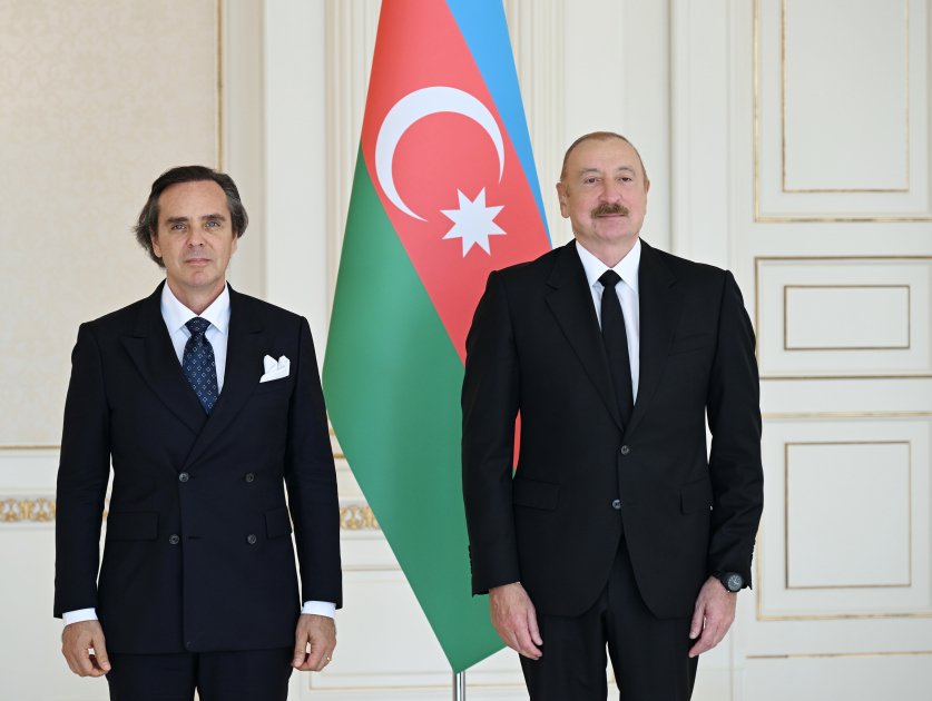 Braziliyanın yeni səfiri İlham Əliyevin qəbulunda – FOTO