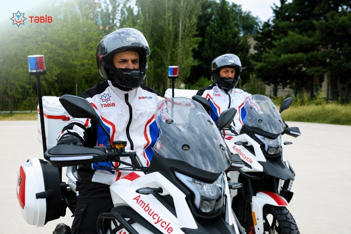 Bakıda İLK “Ambucycle” xidmətə başlayır - Feldşerlər idarə edəcək – FOTO