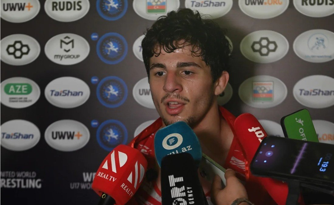 Erməni güləşçi: "Azərbaycana təşəkkür edirəm"