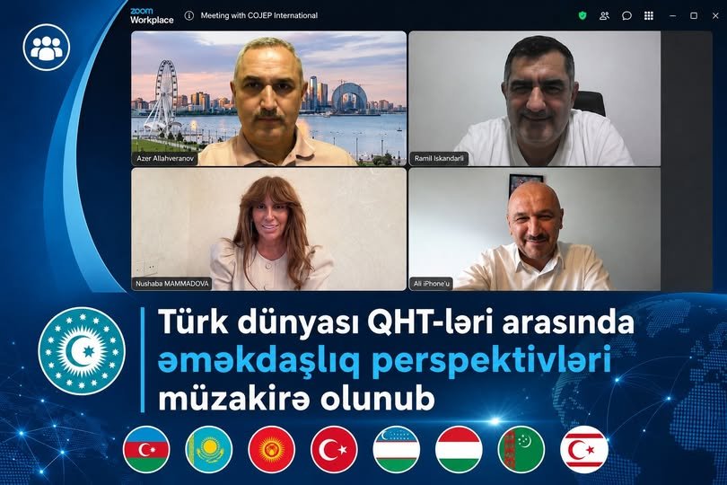 Türk dünyası QHT-ləri arasında əməkdaşlıq perspektivləri müzakirə olunub