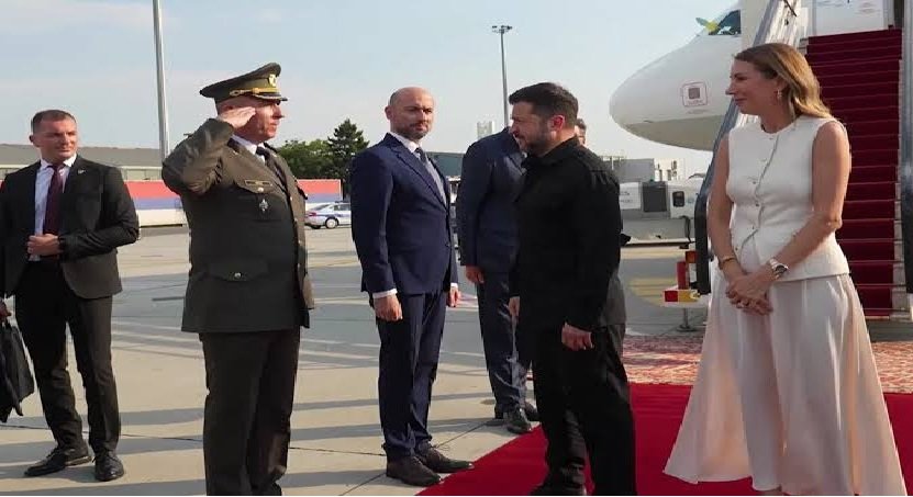 Zelenskinin Serbiyaya ilk səfəri: Vuçiçlə kritik danışıqlar