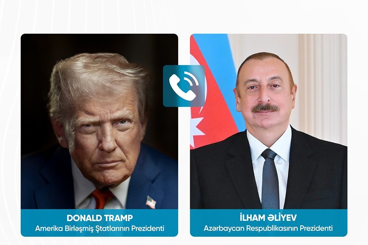 İlham Əliyev və Tramp arasında telefon danışığı olub