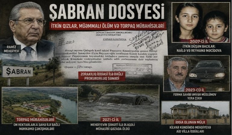 Ramiz Mehdiyevin Şabran dosyesi: itkin qızlar, ağır cinayət işi, müəmmalı ölüm...- İLGİNC FAKTLAR
