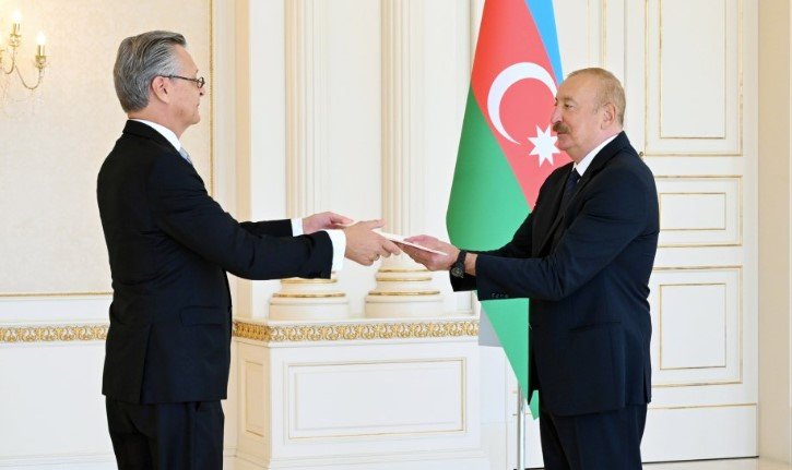 Almaniyanın yeni səfiri İlham Əliyevin qəbulunda – FOTO