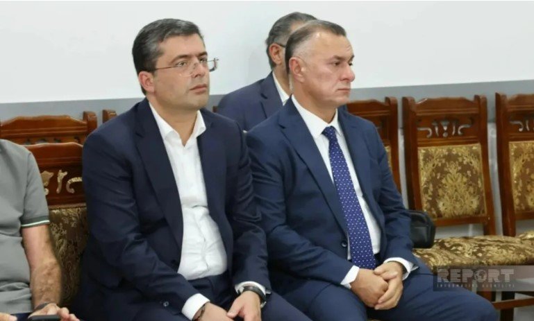 Əhməd İsmayılov və Teymur Musayev Nurani ilə vida mərasimində