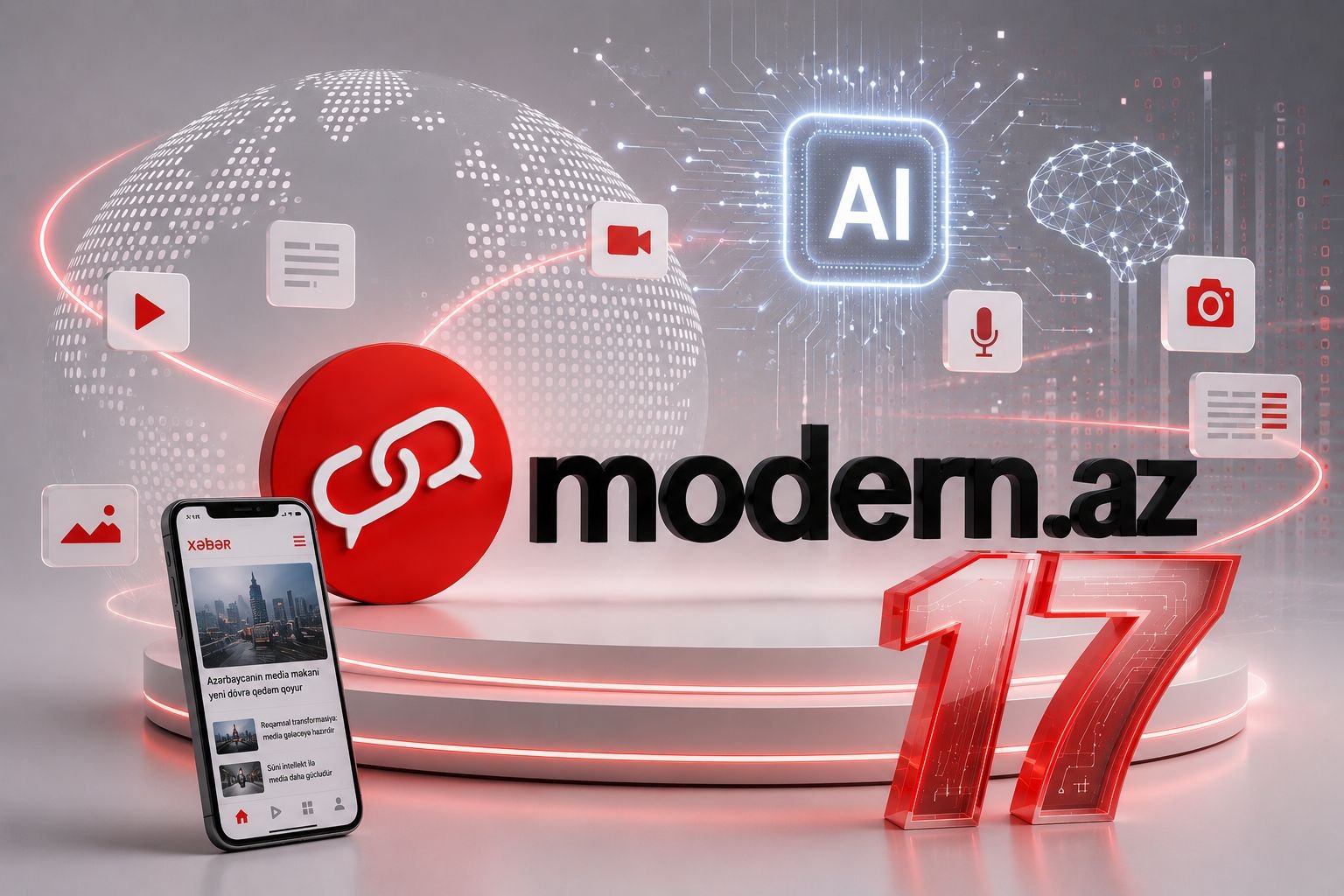 Modern.az 17 yaşında