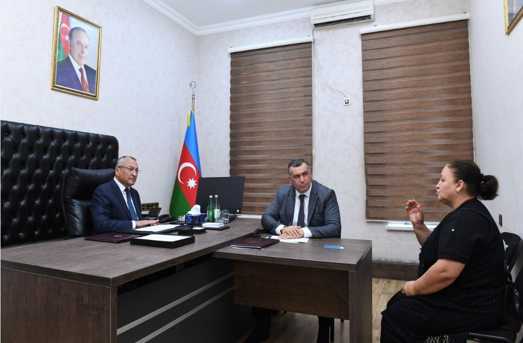 Dövlət Komitəsində vətəndaşların növbəti qəbulu keçirilib