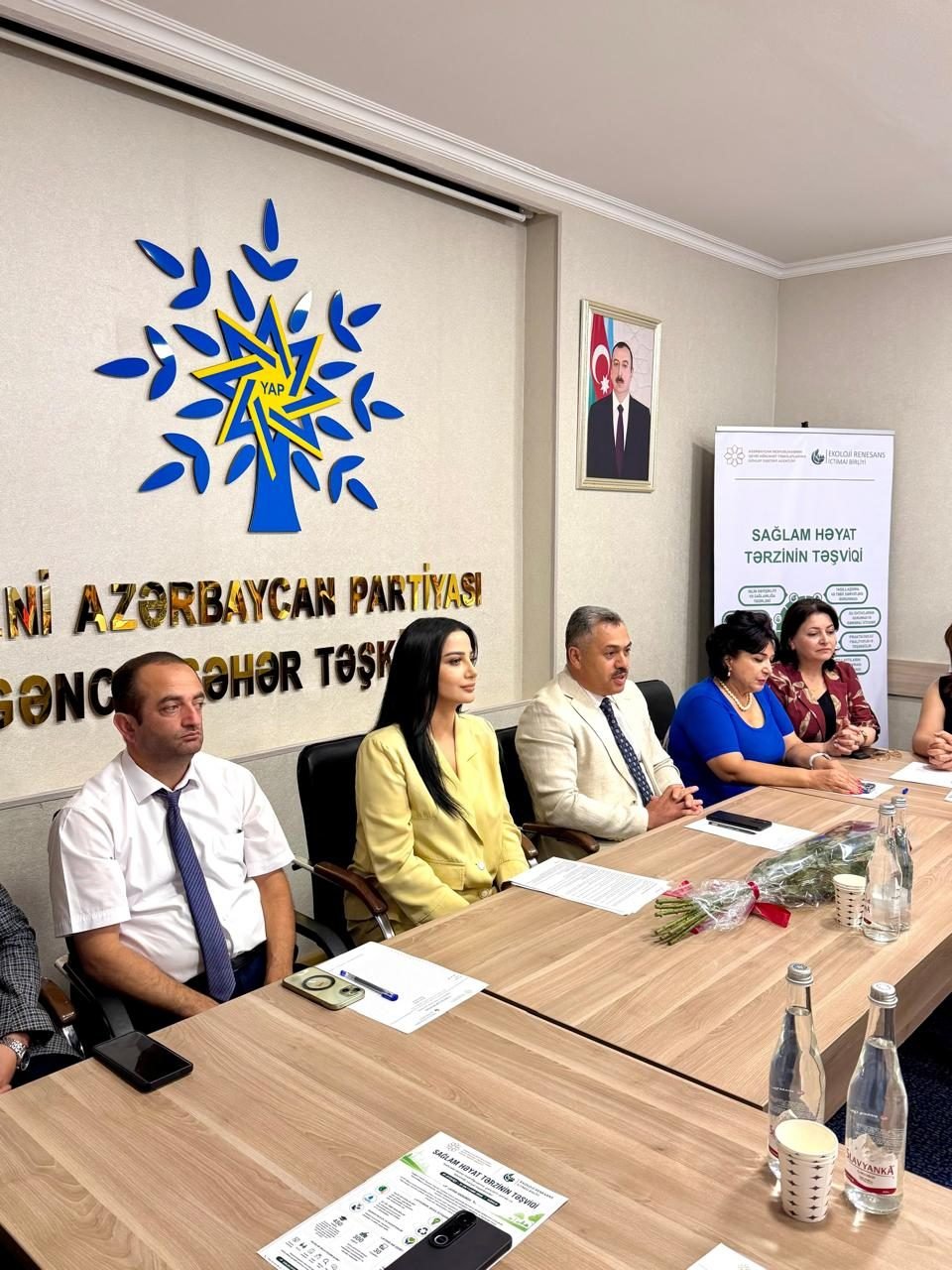 Gəncədə “sağlam həyat tərzinin təşviqi” layihəsinin açılışı olub