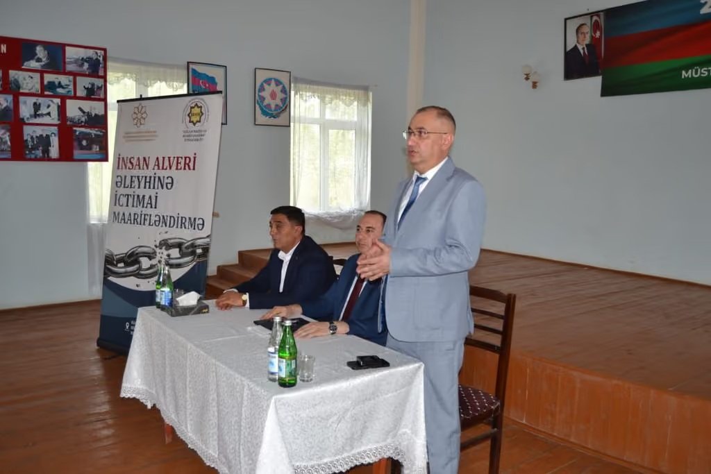 “İnsan alveri əleyhinə ictimai maarifləndirmə” adlı layihə çərçivəsində növbəti tədbir həyata keçirilib