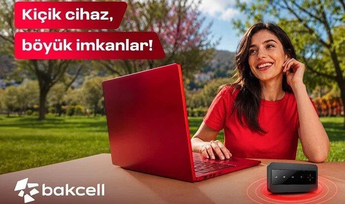 Bakcell Mi-Fi ilə interneti özünlə apar və harada olsan, onlayn qal
