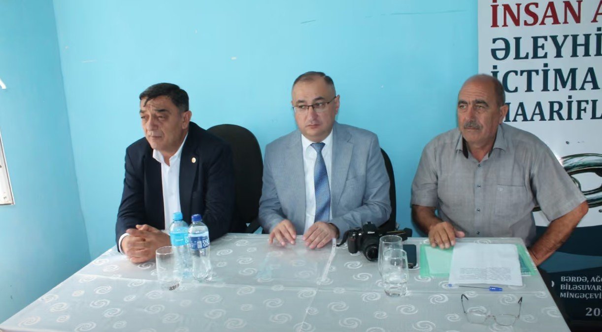 “İnsan alveri əleyhinə ictimai maarifləndirmə” adlı layihə çərçivəsində növbəti tədbir Füzuli rayonunda həyata keçirilib