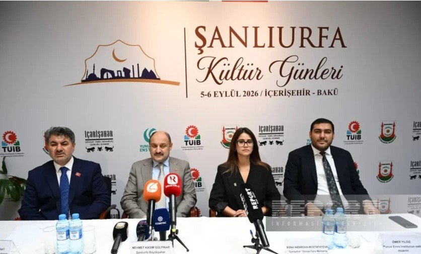 İçərişəhərdə Şanlıurfa Mədəniyyət Günləri başlayıb