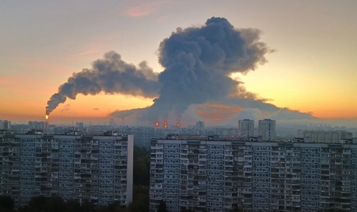 Moskvaya ən kütləvi dron hücumu olub: Ölənlər var - Video