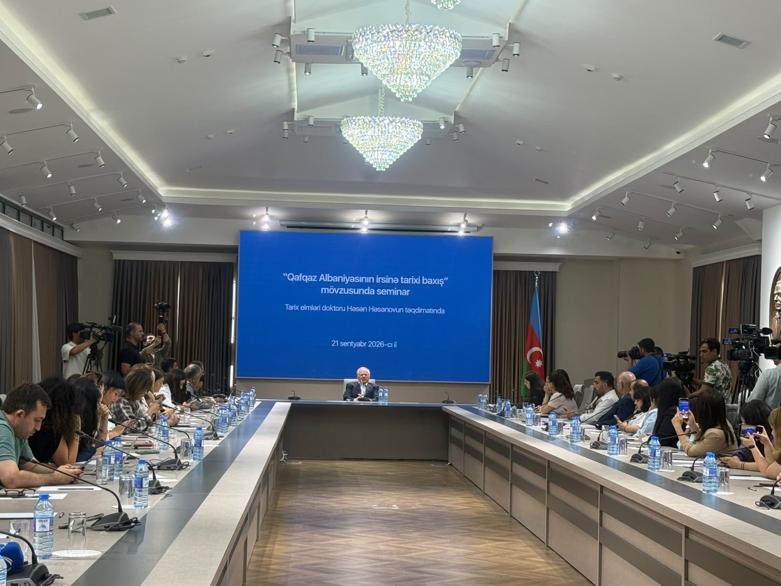 "Qafqaz Albaniyasının irsinə tarixi baxış" mövzusunda seminar keçirildi