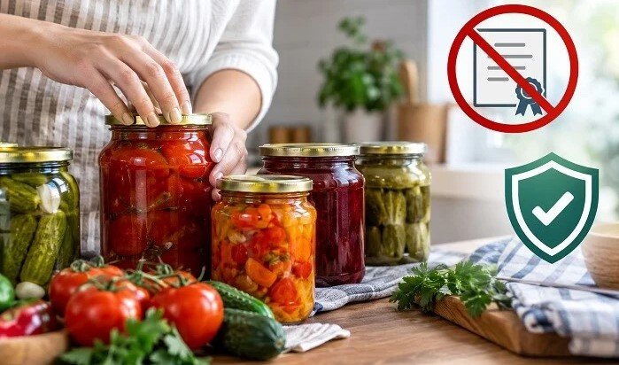 Ev şəraitində hazırlanan qidalara sertifikat tələbi olacaq?