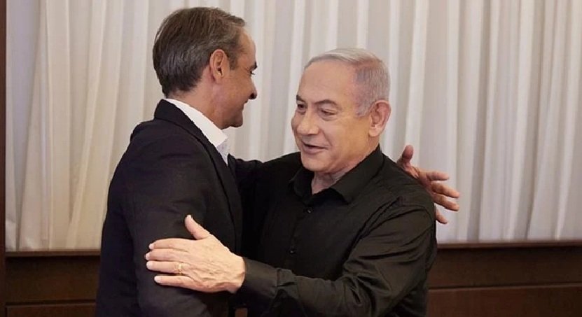 Yunanıstanda Mitsotakis-Netanyahu görüşünə etiraz: “Təhlükəli qucaqlaşma”