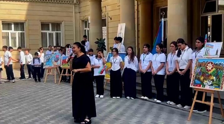 Şəhidlərin qəhrəmanlığı gənc tədqiqatçıların gözü ilə: 225 nömrəli məktəbdən nümunəvi təşəbbüs
