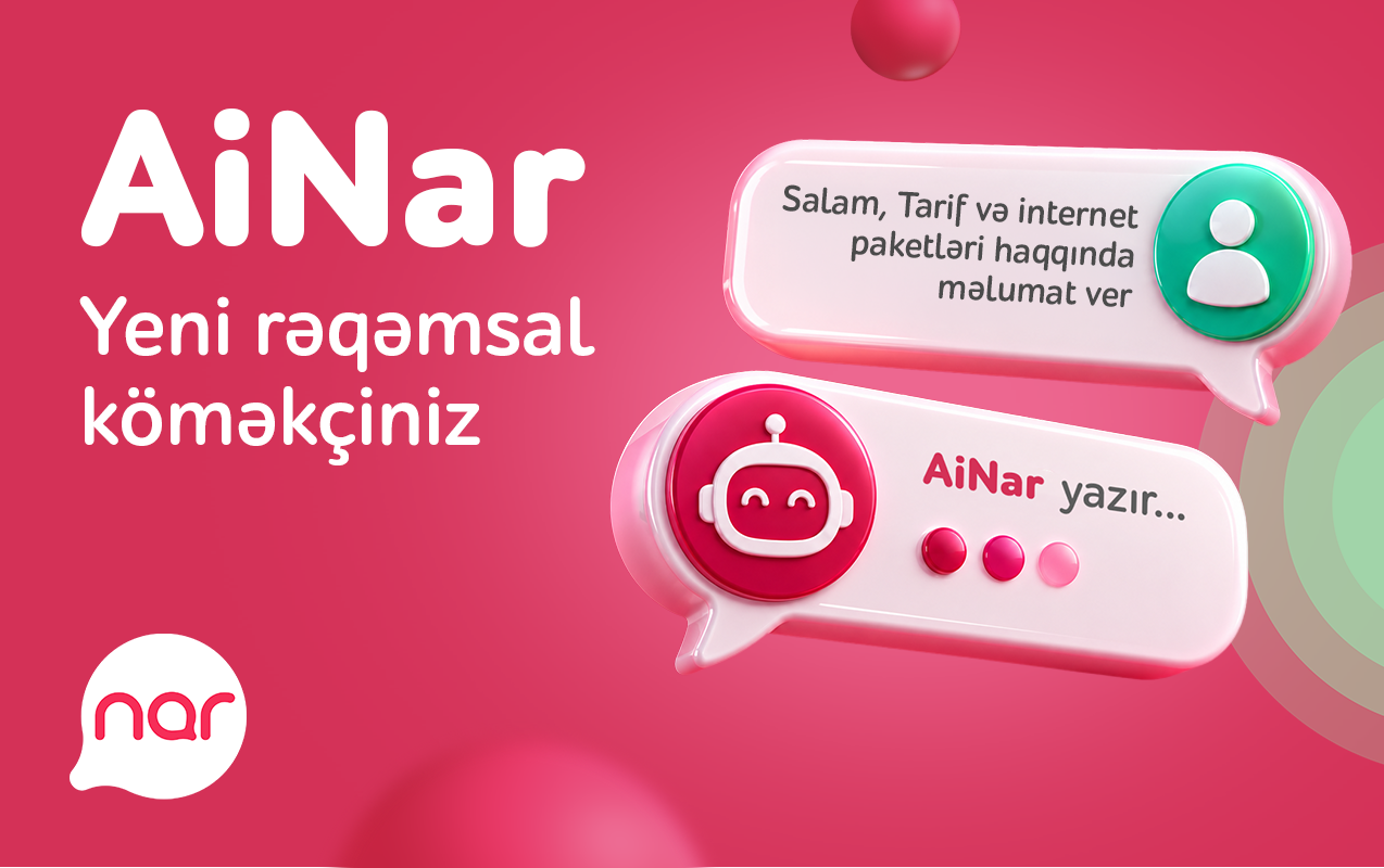 “Nar” “AiNar” rəqəmsal köməkçisini istifadəyə verdi