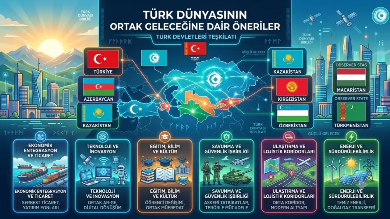 TÜRK DÜNYASININ ORTAK GELECEĞİNE DAİR ÇÖZÜM ÖNERİLERİ