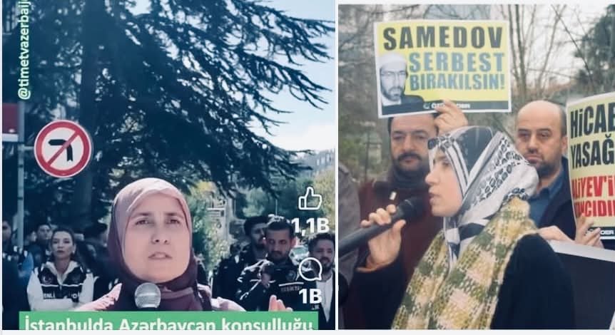 15 il sonra yenə Azərbaycan Konsulluğu qarşısında - İran izi...