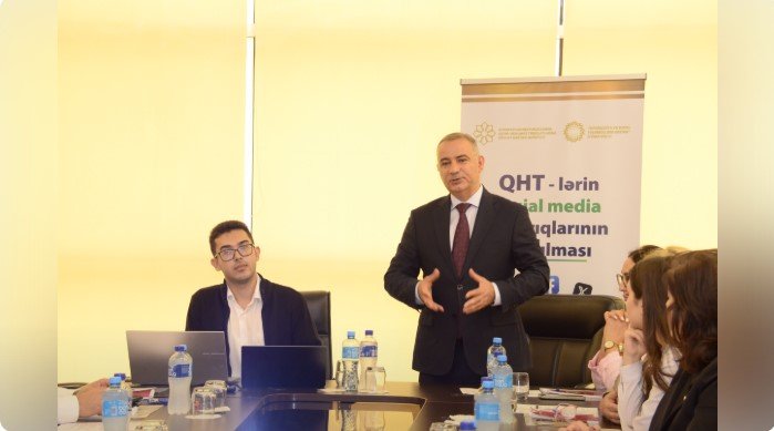 QHT-lər üçün rəqəmsal kommunikasiya və sosial media strategiyası üzrə təlim keçirilib