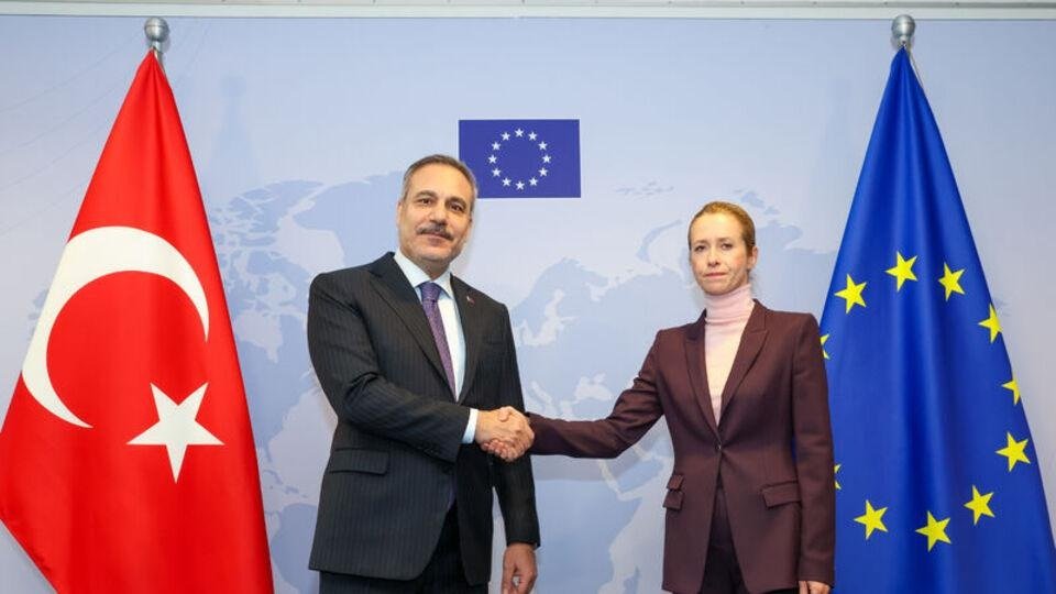 Hakan Fidan Brüsseldə Kaja Kallasla görüşdü