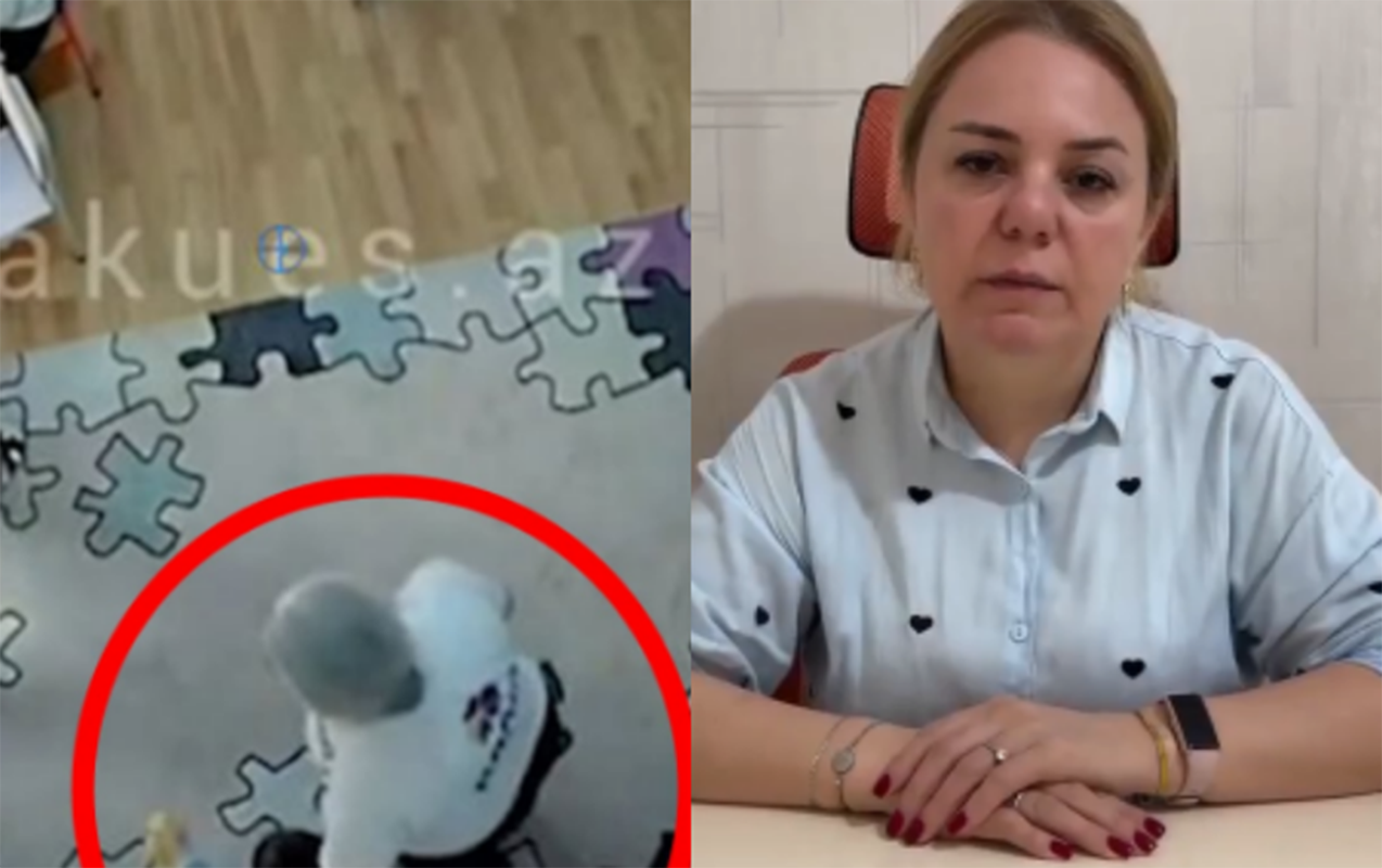 Autizmli uşağa zorakılıq edən müəllim danışdı – Video