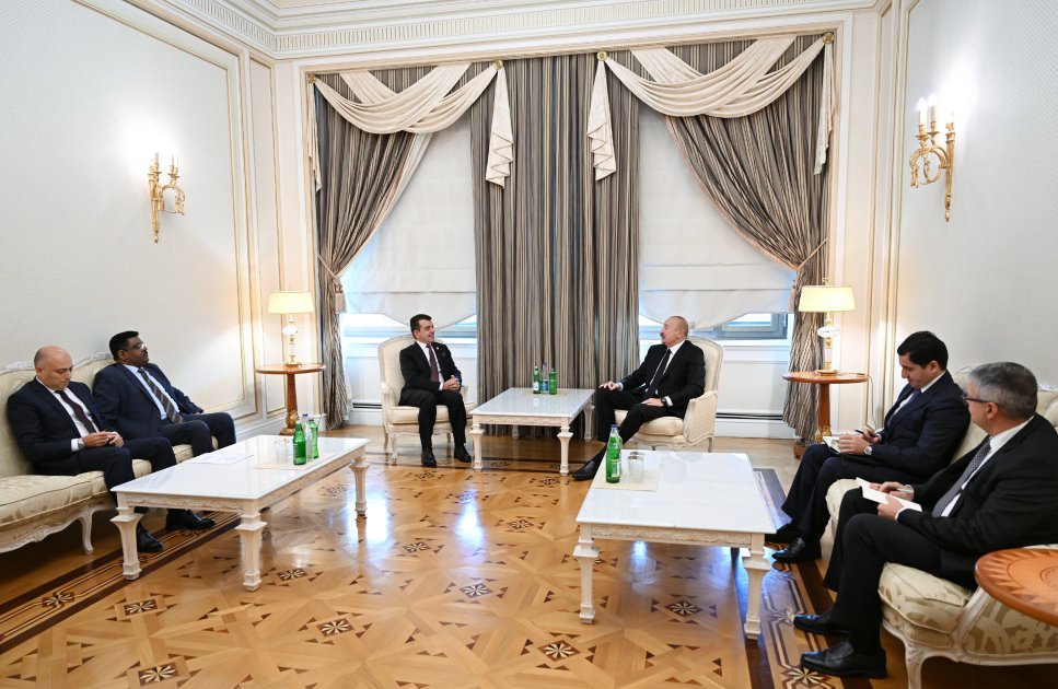 Prezident ICESCO-nun Baş direktorunu qəbul edib