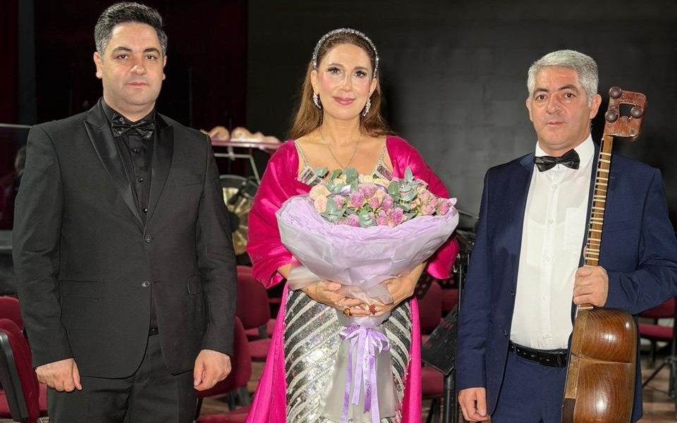Xalq artisti Fidan Hacıyeva Naxçıvanda konsert və ustad dərsləri verib