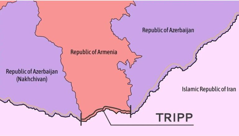 Ermənistanda “Tramp marşrutu”nun keçəcəyi ərazi açıqlandı