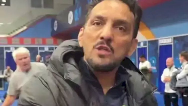 Baş məşqçi erməni güləşçiyə qəzəbləndi: “Allah lənət eləsin!” - VİDEO