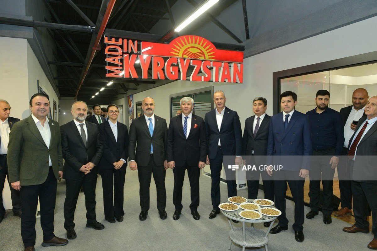 Bakıda Qırğız Ticarət Evinin açılış mərasimi keçirilib - FOTO