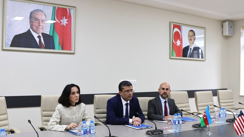 Media və Yayım Şurasında Liberiyanın informasiya nazirinin texniki xidmətlər üzrə müavini ilə görüş keçirildi