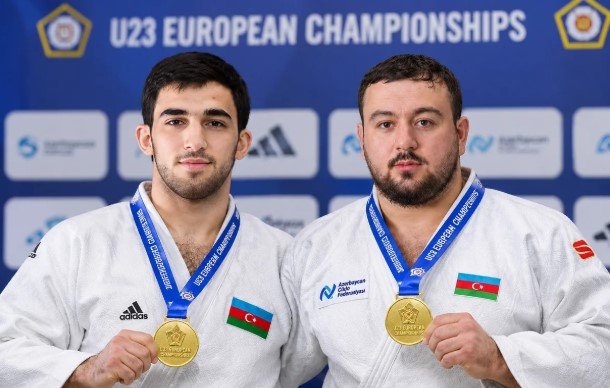 Azərbaycanın iki cüdoçusu Avropa çempionu oldu